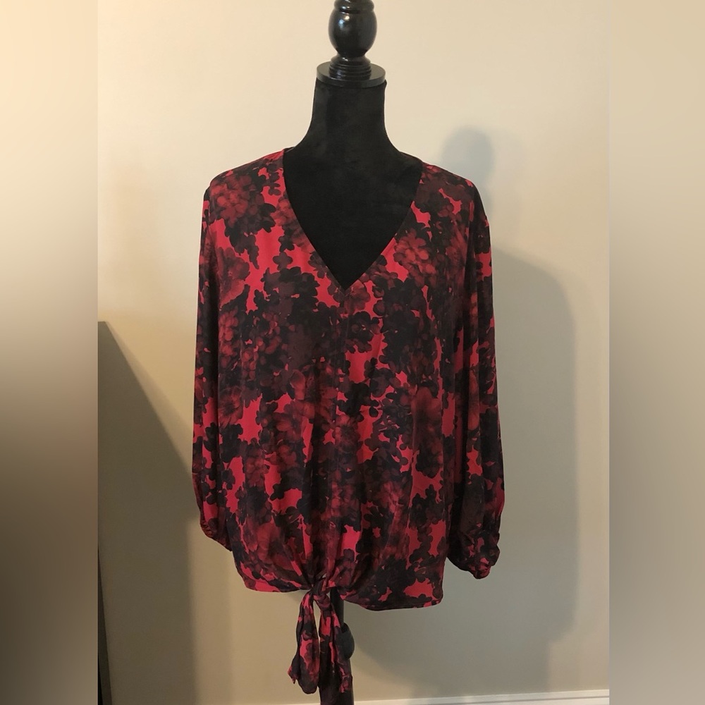 Vince Camuto tie front top